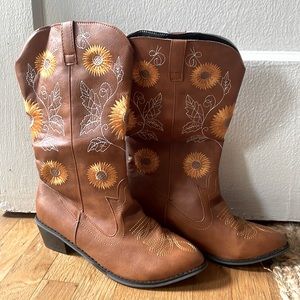 Sunflower Cowboy boots